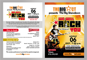 Flyer Design by Ana White for The Big Act Ltd | Design: #5780822