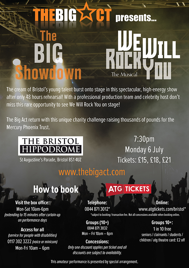 Flyer Design by cBrooks Development for The Big Act Ltd | Design #5772981