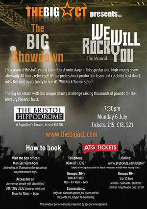 Flyer Design by cBrooks Development for The Big Act Ltd | Design: #5772981