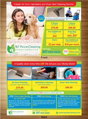 Graphic Design by Parul for T&T PowerCleaning | Design: #5739855