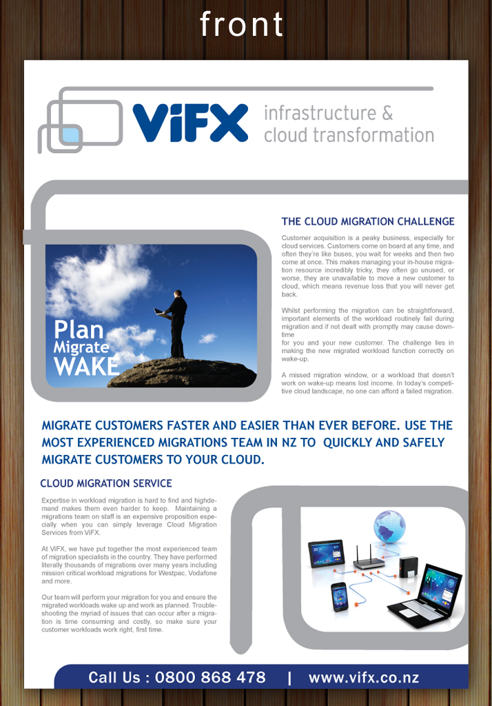 Flyer Design by Sbss for ViFX | Design #1585108