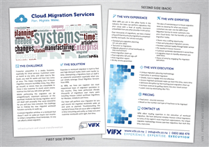Design de Flyer par CharlotteJ pour ViFX | Design #1592687