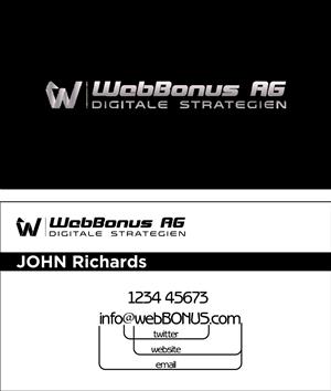 Looking for a cool & simple business-card-design for digital agency | Business Card Design by TedAtkinson