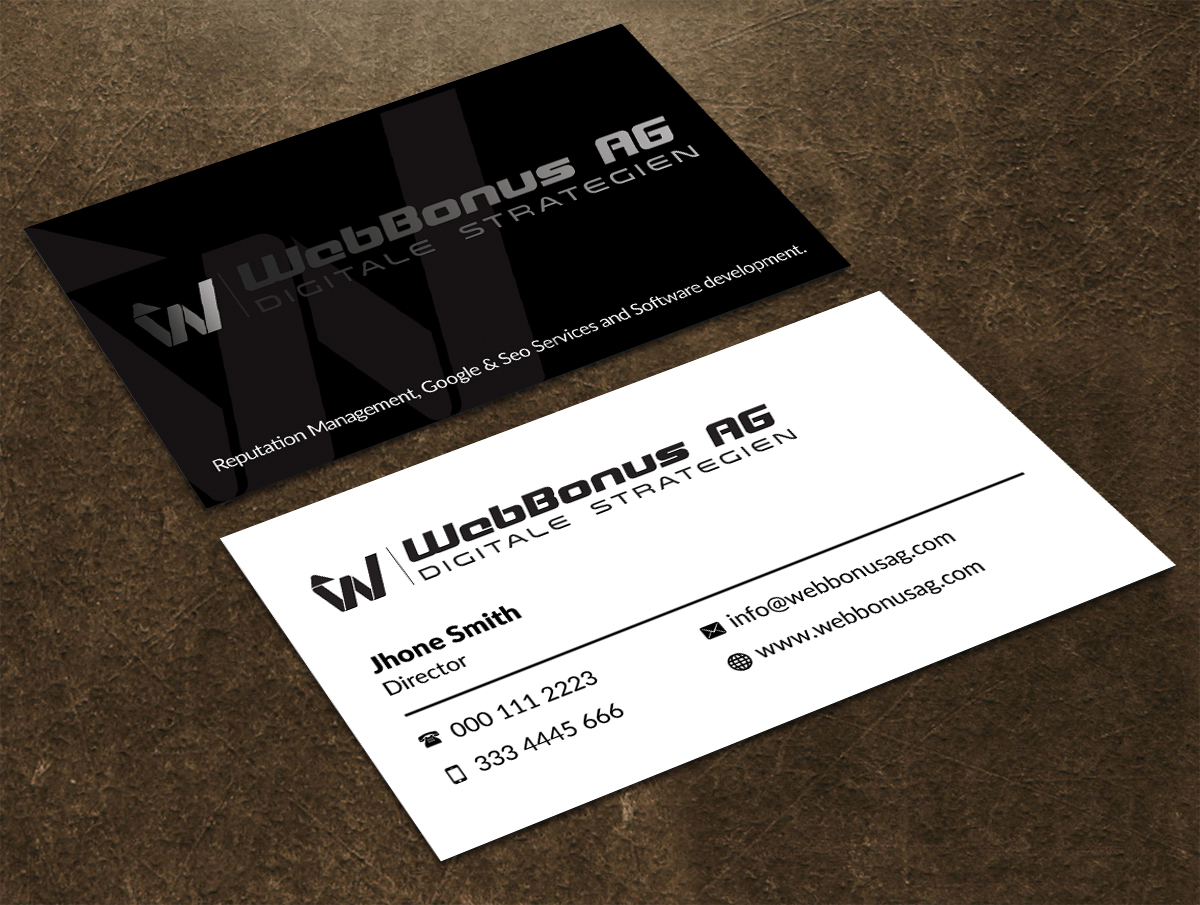 Business Card Design by AFHUN for Seodiddy | Design #6161348