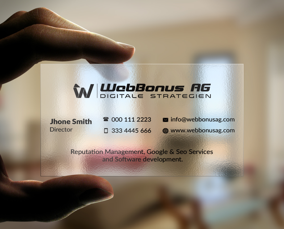 Business Card Design by AFHUN for Seodiddy | Design #6161813