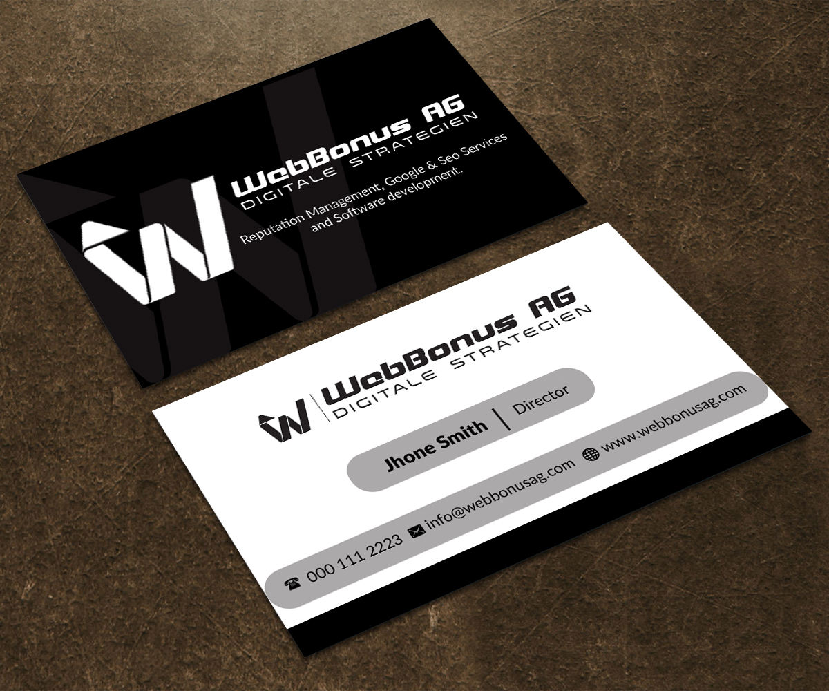 Visitenkarten-Design von AFHUN für Seodiddy | Design #6165639