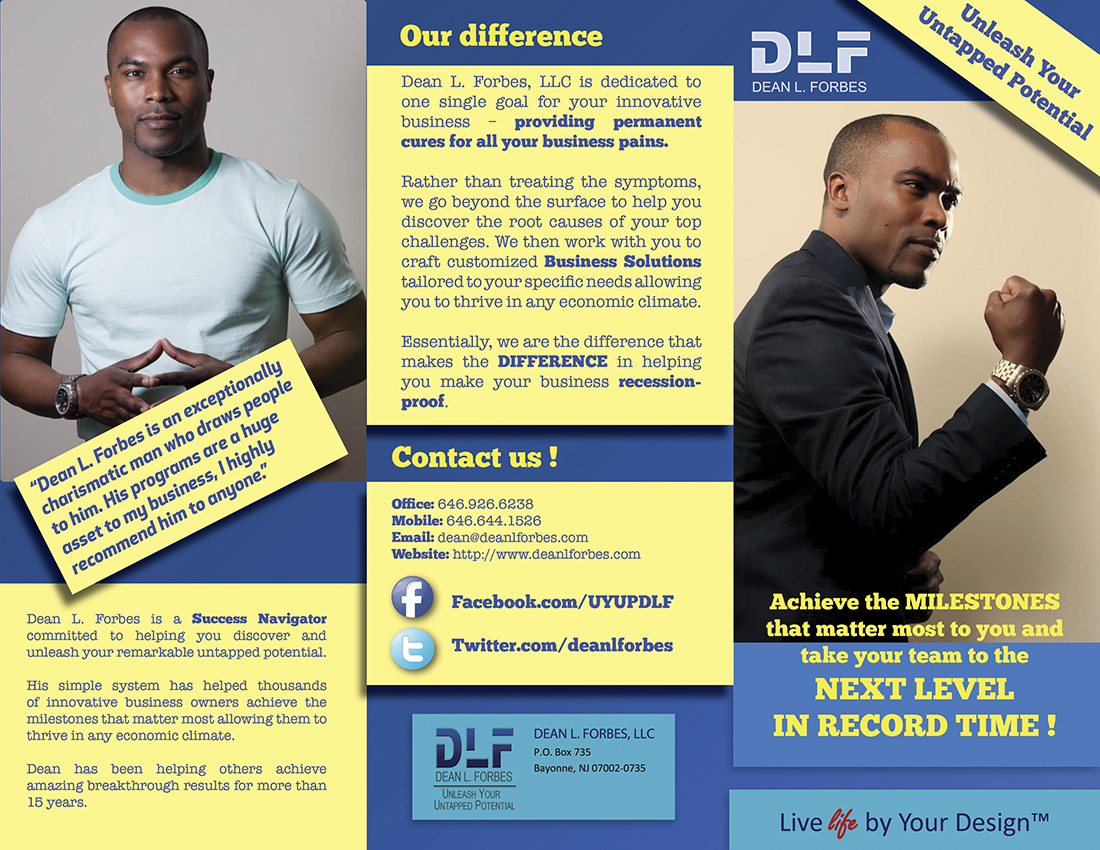 Broschüren-Design von Lego83 für Dean L. Forbes, LLC | Design #5746325