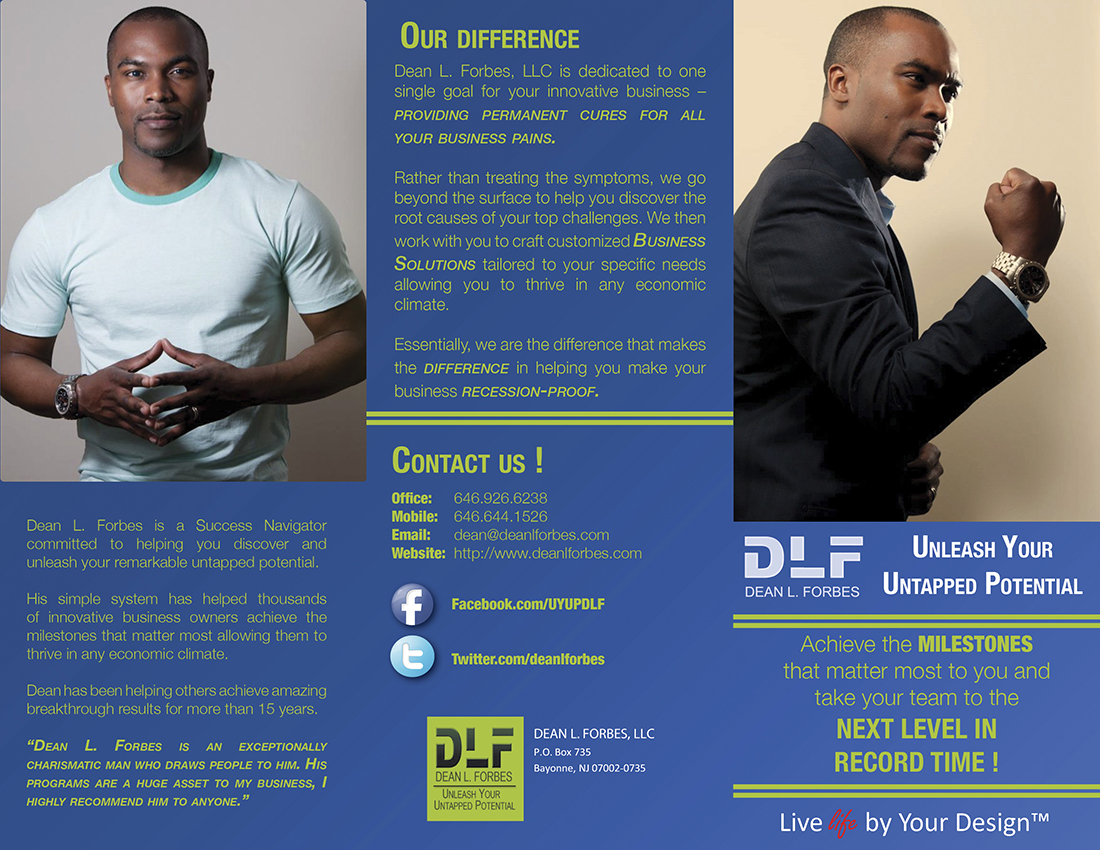 Brochure Design by Lego83 for Dean L. Forbes, LLC | Design #5754404