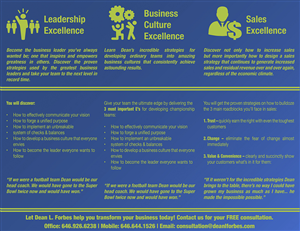 Brochure Design by Lego83 for Dean L. Forbes, LLC | Design: #5754412