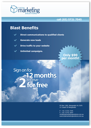 Flyer Design by MDS - bonusplusdesign.com for TMS | Design: #303081