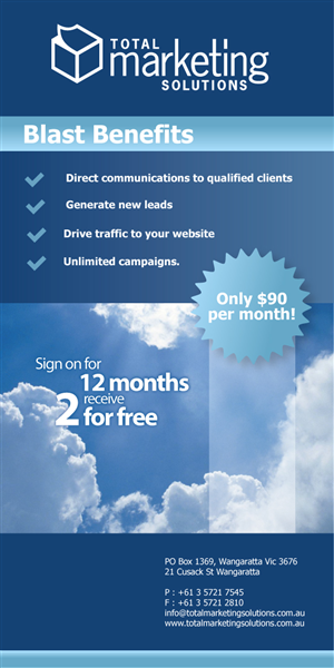 Flyer Design by MDS - bonusplusdesign.com for TMS | Design: #303082