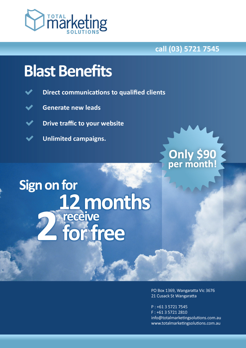 Flyer Design by MDS - bonusplusdesign.com for TMS | Design #304202