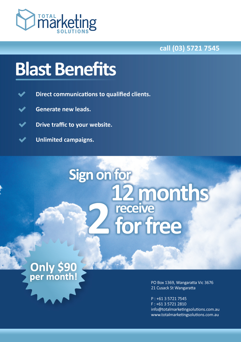 Flyer Design by MDS - bonusplusdesign.com for TMS | Design #304205