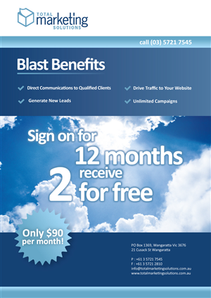 Flyer Design by MDS - bonusplusdesign.com for TMS | Design: #304206