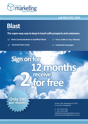 Flyer Design by MDS - bonusplusdesign.com for TMS | Design: #305384