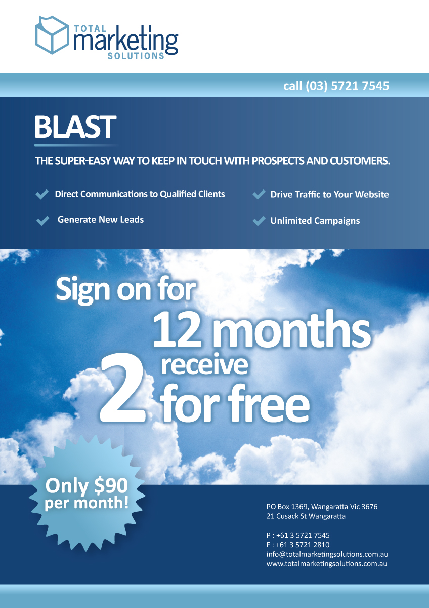 Flyer Design by MDS - bonusplusdesign.com for TMS | Design #305385