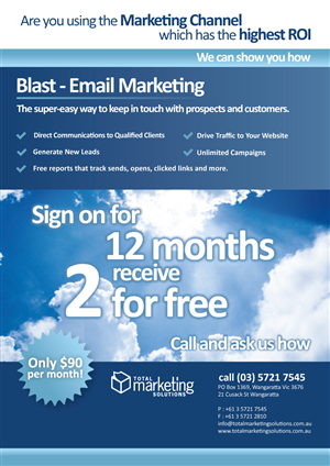 Flyer Design by MDS - bonusplusdesign.com