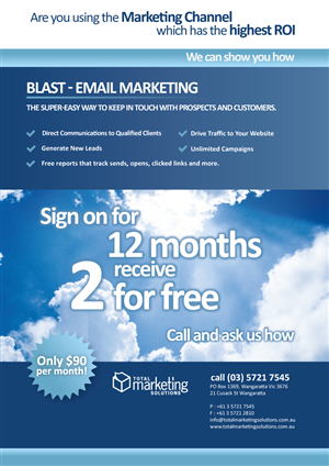 Flyer Design by MDS - bonusplusdesign.com for TMS | Design: #306262