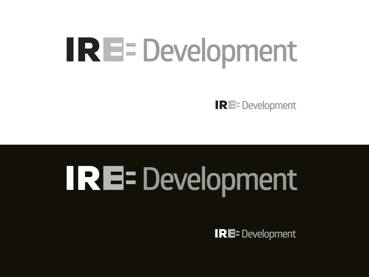 Logo Design by JATOF for IRE Development | Design #5761708