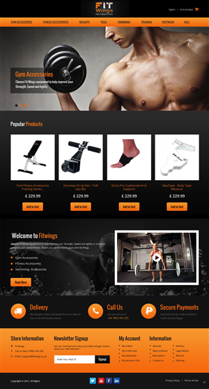 Web Design by pb for this project | Design: #5747048