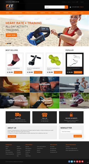 Web Design by pb for this project | Design #5754861