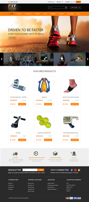 Web Design by OM for this project | Design: #5777280