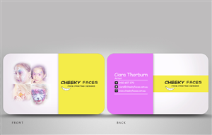Cheeky Faces - Face Painting Company requires business card design | Business Card Design by disign