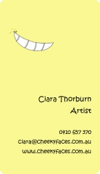 Business Card Design by Lesley