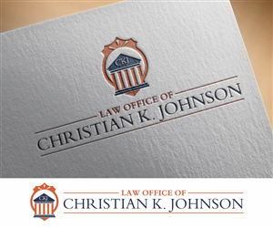 Logo Design by hari krishn for Law Office of Christian K. Johnson  | Design: #5751454