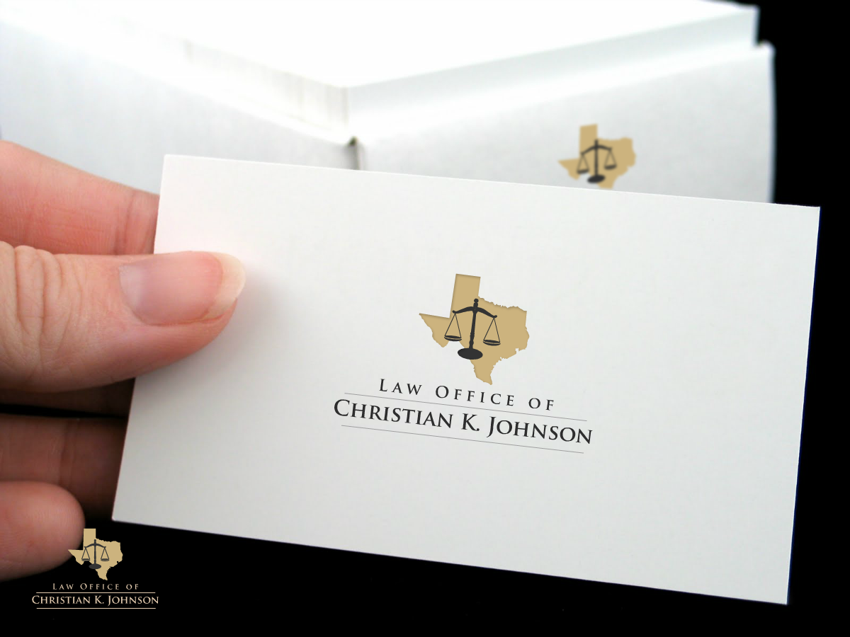 Logo Design by REDcrackers.com for Law Office of Christian K. Johnson  | Design #5758250
