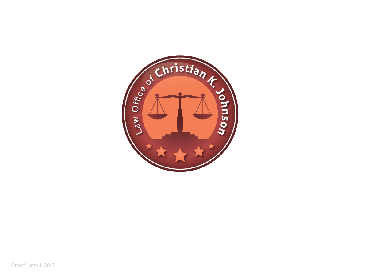 Logo Design by GreenLamp for Law Office of Christian K. Johnson  | Design #5779591