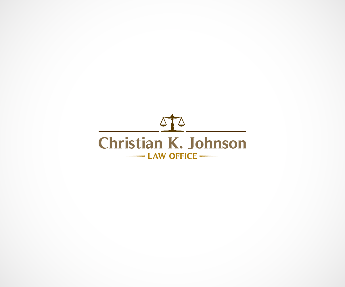 Logo Design by LittleDesign for Law Office of Christian K. Johnson  | Design #5731016