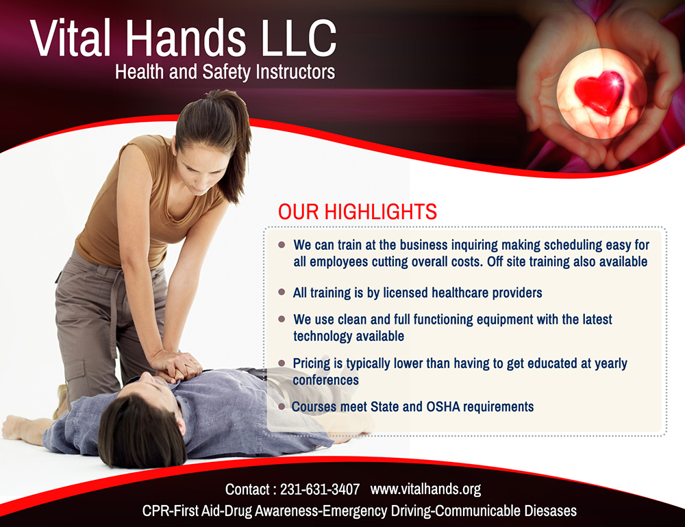 Design de Carte Postale par grapixzone pour Vital Hands LLC | Design #5780493
