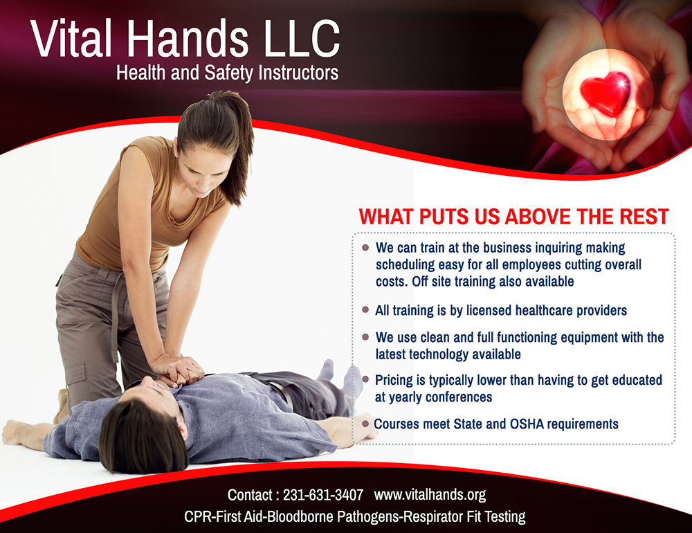 Postcard Design by grapixzone for Vital Hands LLC | Design #5789774