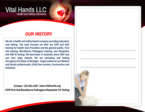 Postcard Design by grapixzone for Vital Hands LLC | Design: #5796154