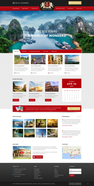 Web Design by pb for this project | Design: #7103294