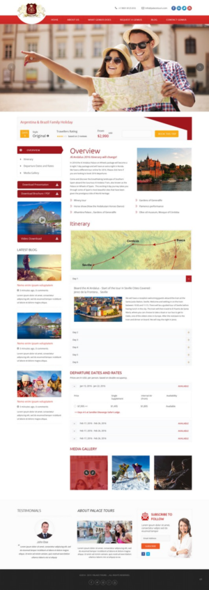 Web Design by pb for this project | Design: #7150048