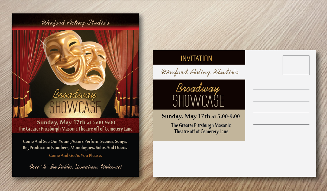 Postcard Design by alex989 for this project | Design #5735964