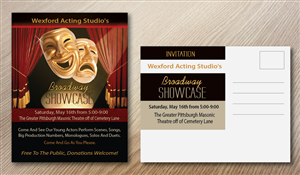 Wexford Acting Studio's Broadway Showcase  | Diseño de Postal por alex989