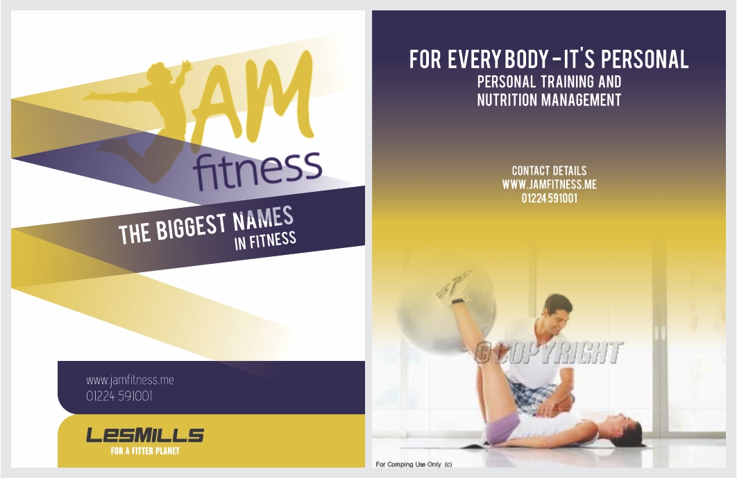 Flyer Design by barinix for JAM Fitness | Design #1573044