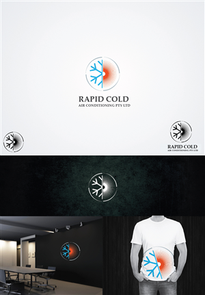 Logo Design by alizainbarkat for Rapid Cold Airconditioning Pty Ltd | Design: #5747519