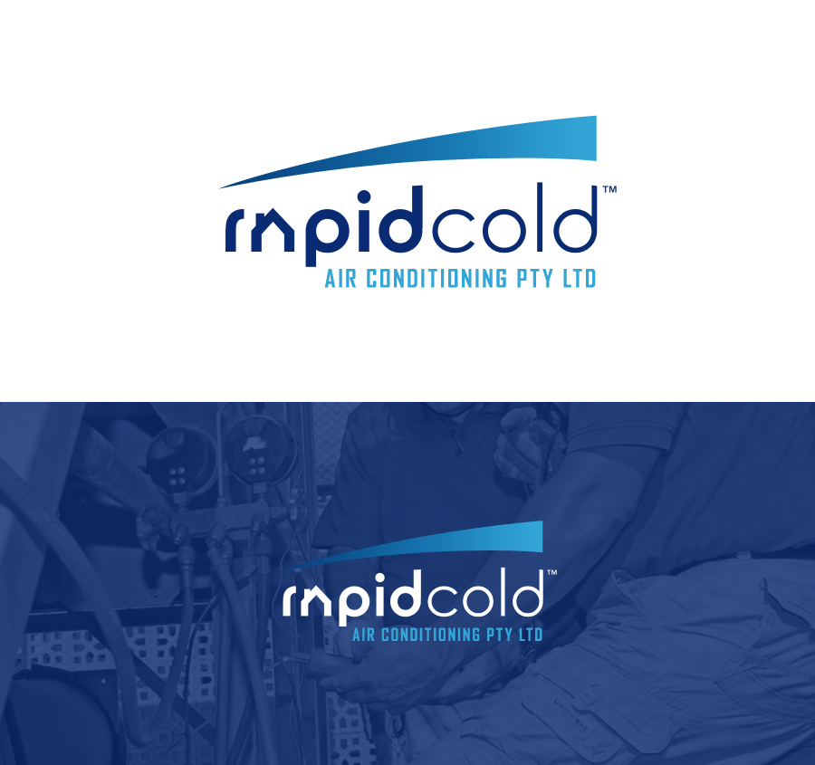 Logo Design by SMST Designs for Rapid Cold Airconditioning Pty Ltd | Design #5738912