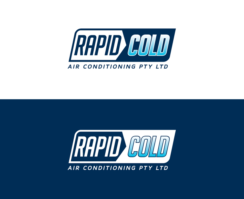 Logo Design by adamgoodyke for Rapid Cold Airconditioning Pty Ltd | Design #5760112