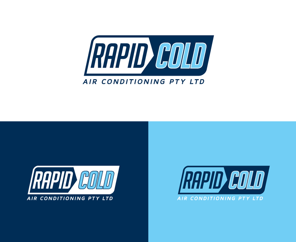 Logo Design by adamgoodyke for Rapid Cold Airconditioning Pty Ltd | Design #5760123