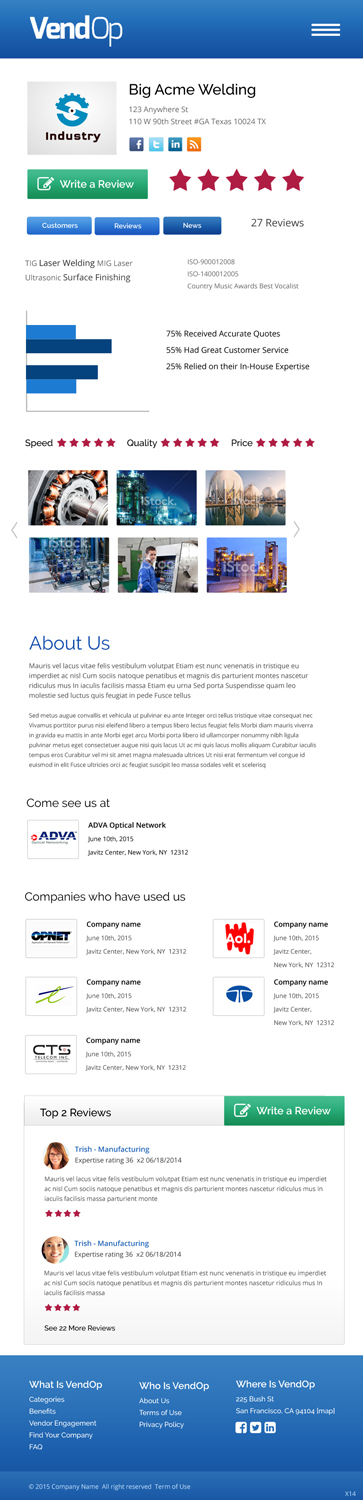 Web Design by pb for this project | Design #5809449