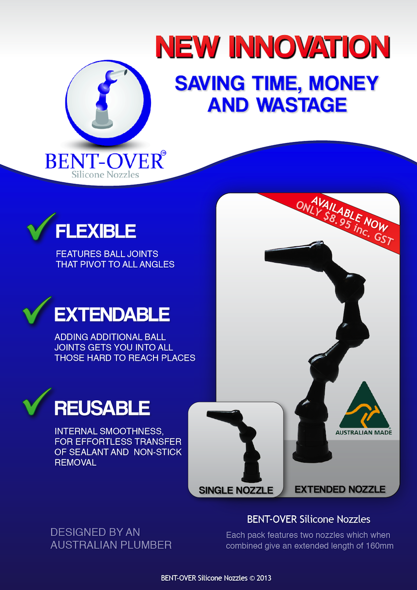 Design Publicitaire par jnevin pour BENT-OVER Silicone Nozzles | Design #1566814