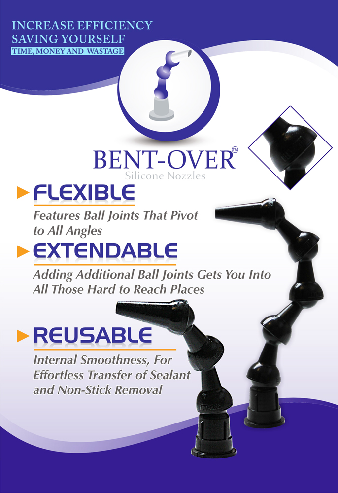 Design Publicitaire par makewell graphic pour BENT-OVER Silicone Nozzles | Design #1566525