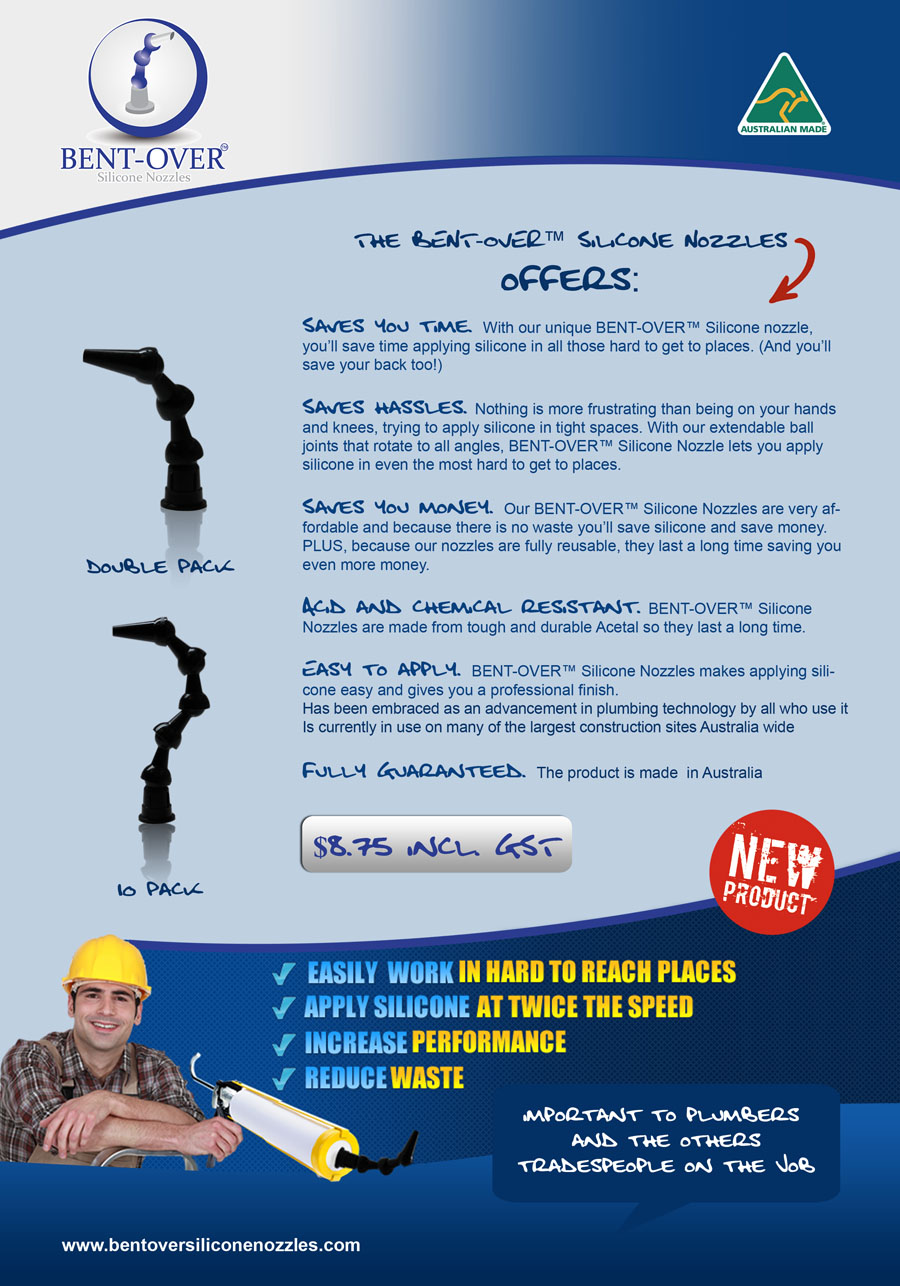 Design Publicitaire par Juni pour BENT-OVER Silicone Nozzles | Design #1568463
