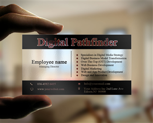 Business Card Design by Lanka Ama for this project | Design: #5867345