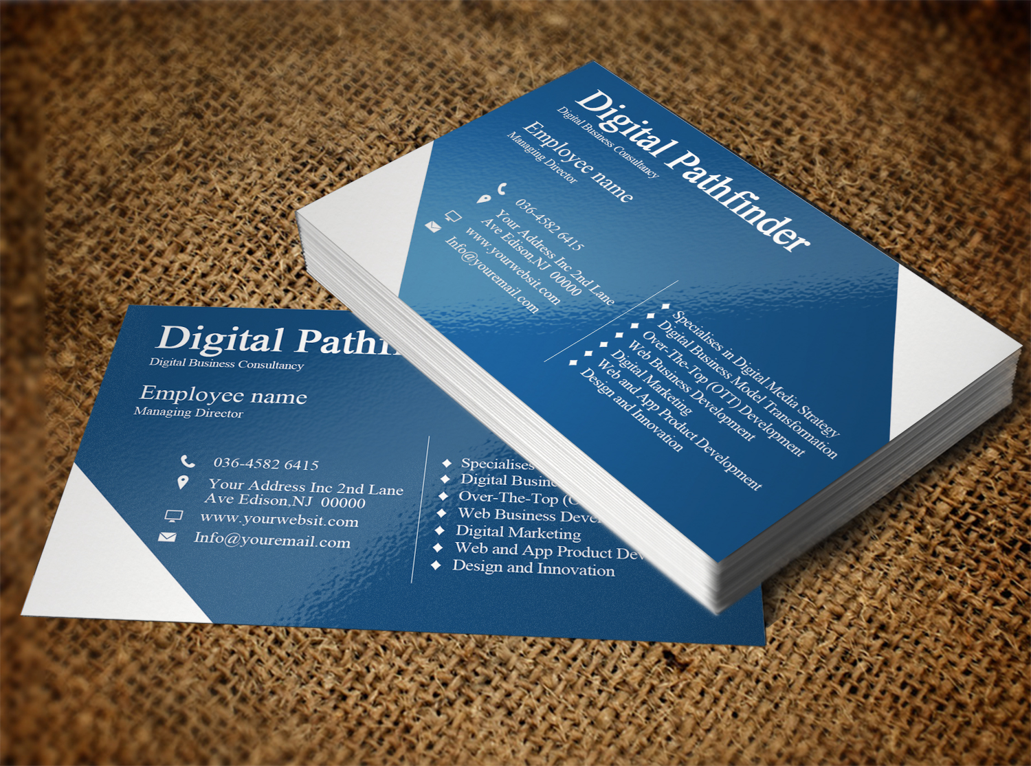 Visitenkarten-Design von Lanka Ama für dieses Projekt | Design #5867349